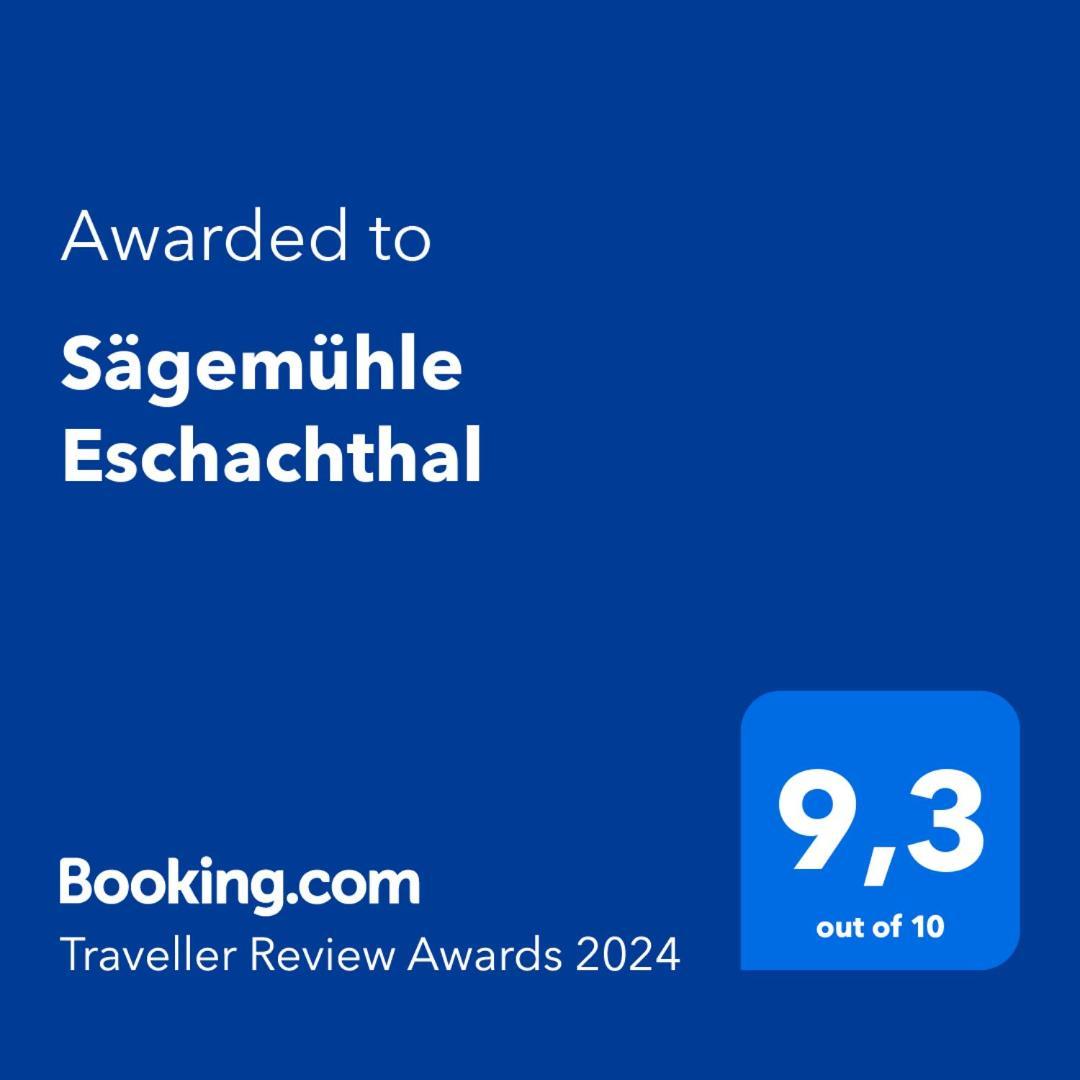 Saegemuehle Eschachthal Apartamento Buchenberg  Exterior foto